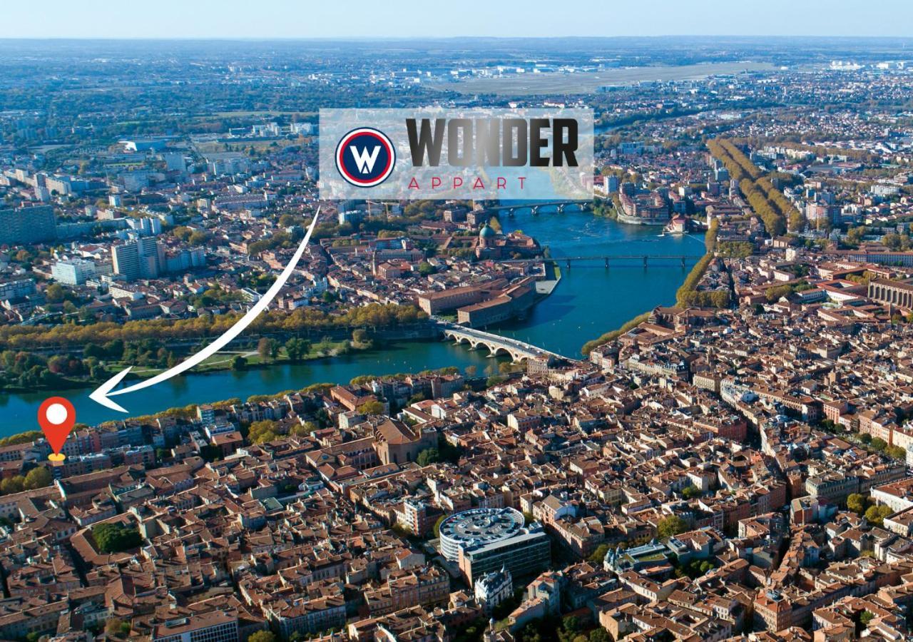 403 - Wonder Appart' - Vue Sur Garonne - Toulouse Buitenkant foto